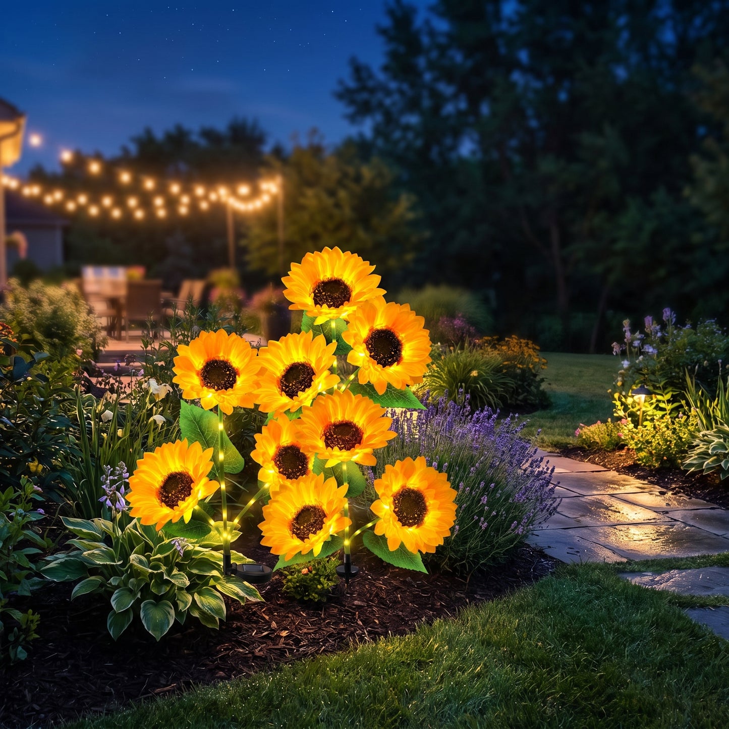 Solar Lights Outdoor Garden Decor