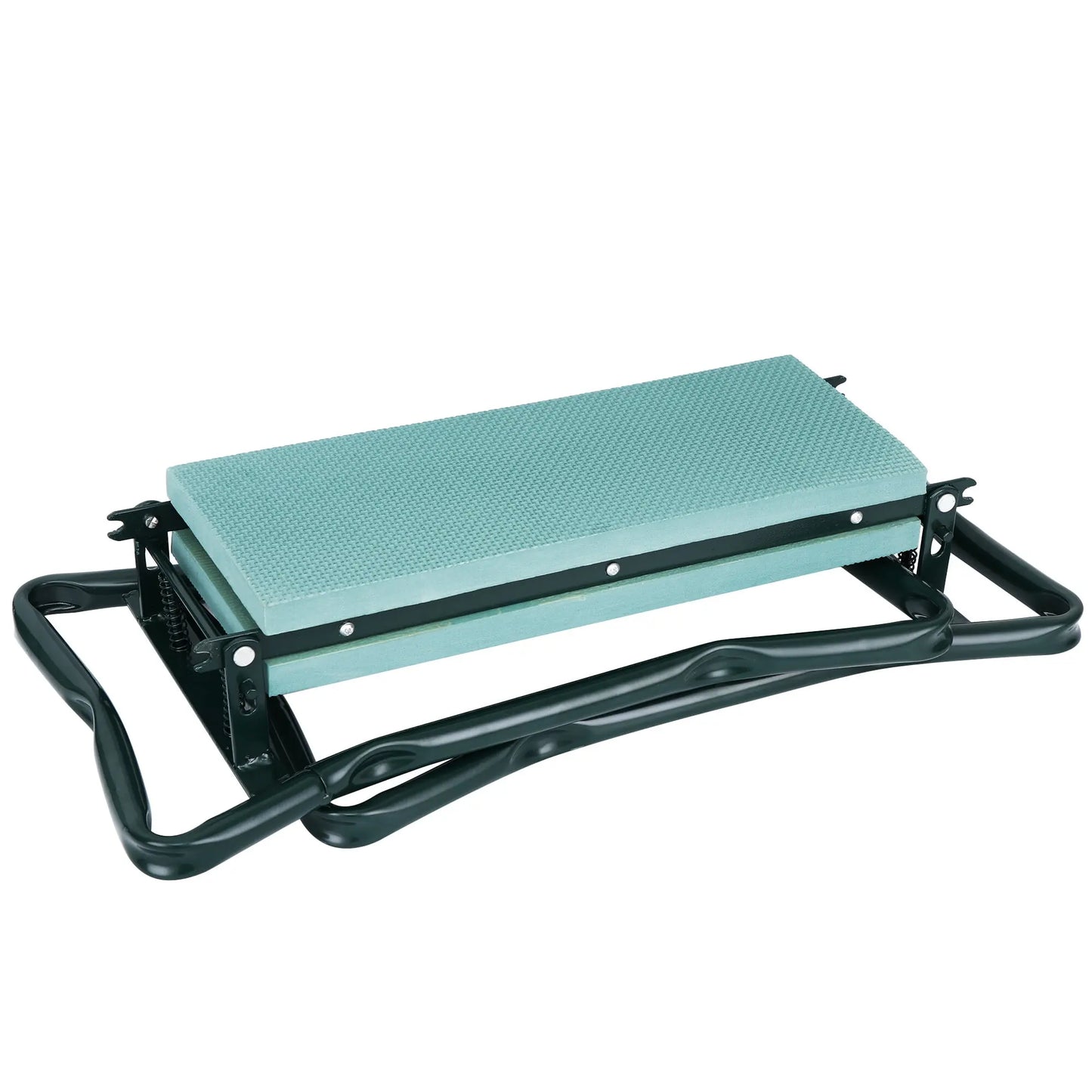 ZENY Folding Garden Kneeler Seat (6"/8" in Width) - Steel & EVA Frame Accessory with Soft Foam Knee Support, Detachable Tool Bag, Side Rails, Portable Design, 250Lb Capacity, Garden Gloves for Weeding & Planting