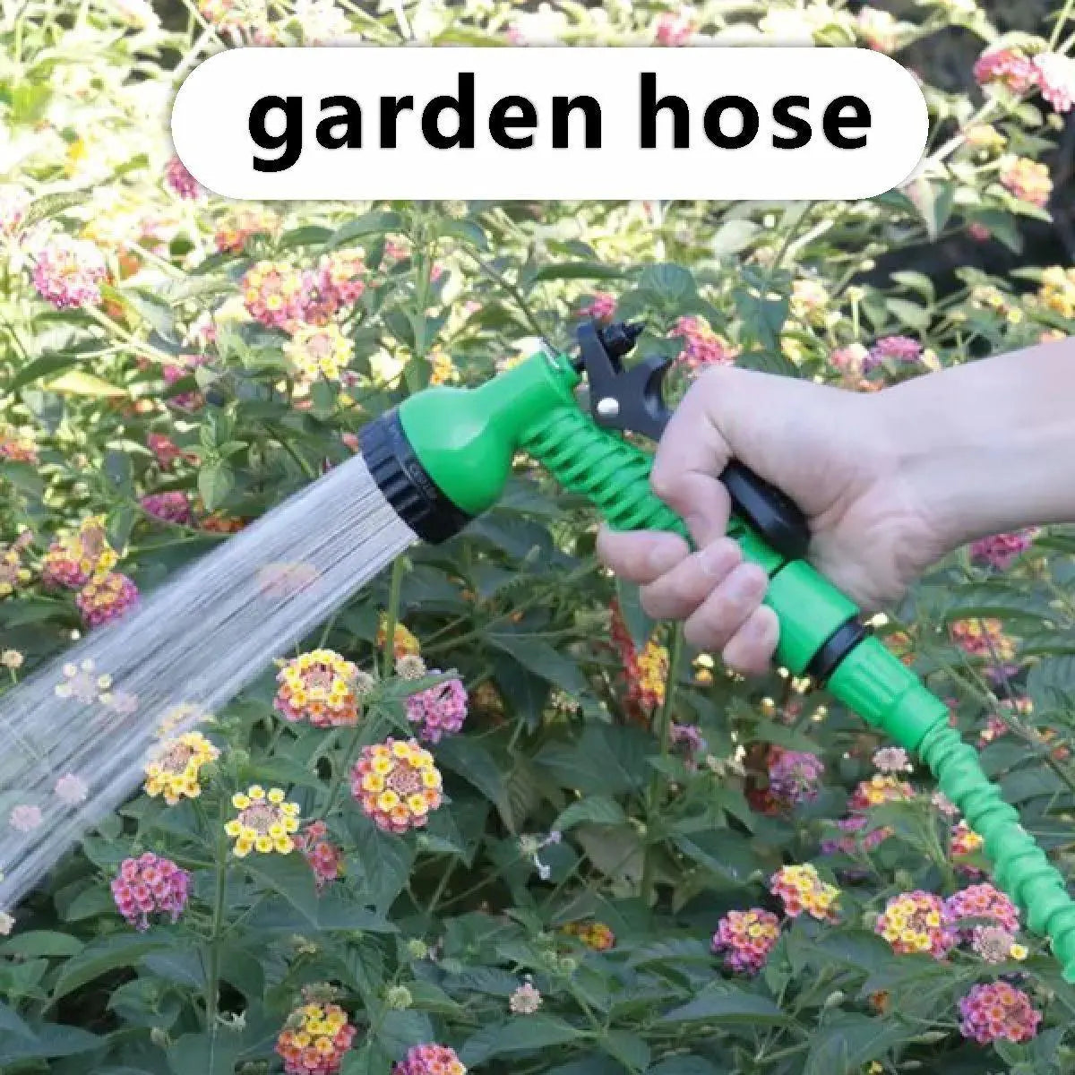 Magic Expandable Garden Hose, High Pressure Car Wash Sprayer with Adjustable Nozzle, Durable ABS Material Retractable Garden Hose for Watering & Cleaning, Expandable Flexible Hose, Lightweight Flexible Hose, Portable Garden Hose, Garden Watering Sprinkler