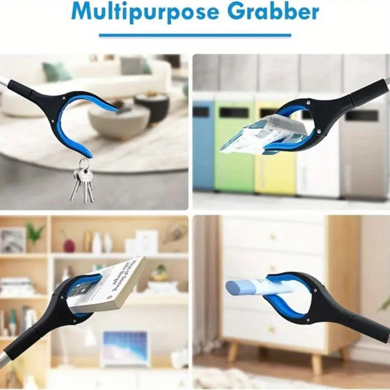 Garbage Picker Grabber, 360° Rotating Clamp Grabber, Lightweight Grabber for Seniors, Household Gadgets, Useful Tool, Cleaning Supplies, Garden Equipment, Garden, Lawn, Lawn Sweeper, Durable Gardening Tools